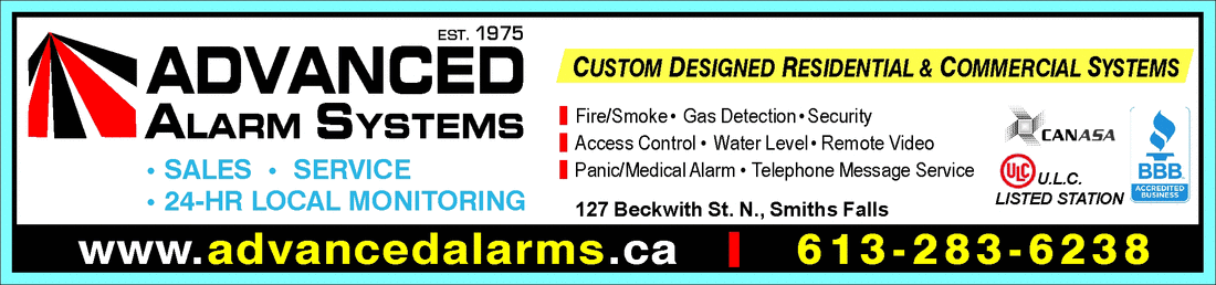 Advanced Alarm Systems     www.advancedalarms.ca     Smiths Falls     613-283-6238