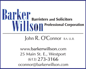Barker Willson - John R O'Connor Westport 613-273-3166