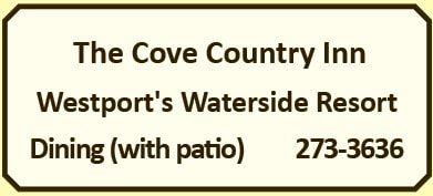 The Cove Country Inn & Dining  613-273-3636