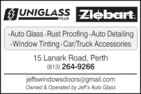 Jeff’s Auto Glass 613-264-9266