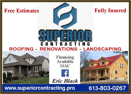 Superior Contracting  613-803-5538