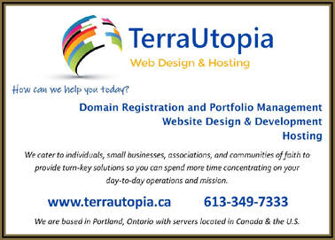 TerraUtopia 613-349-7333 terrautopia.ca