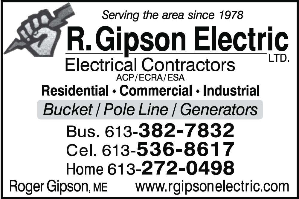 Gipson,R. Electric  Portland	613-382-7832