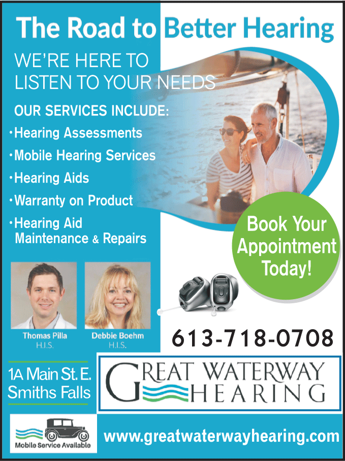 Great Waterway Hearing 613-704-2532