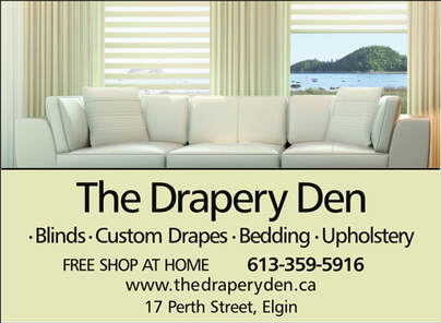 The Drapery Den    Elgin       613-612-3234