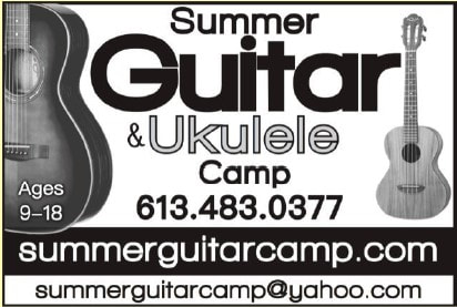 Summer Guitar & Ukulele Camp 613-483-0377