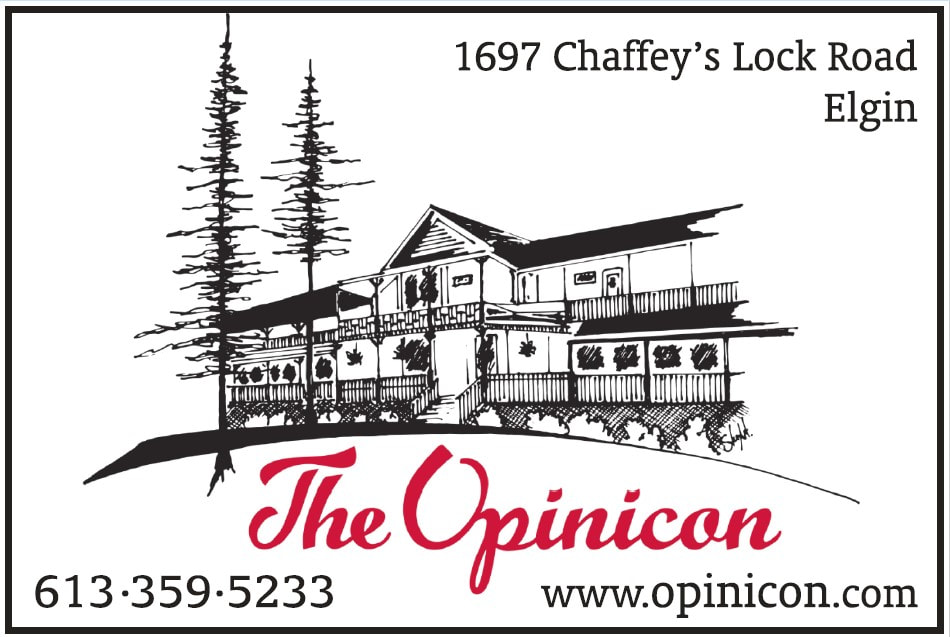 The Opinicon     Chaffey's Lock  613-359-5233